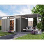 KOVINSKA VRTNA HIKA KARIBU OSTEN 3 SIV ALUMINIJ 330X220X215